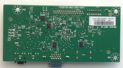 MAIN PARA MONITOR ASUS / NUMERO DE PARTE GQ1CB0U100 / 715GB799-M0C-B00-004I / MODELO VG246H - Imagen 2